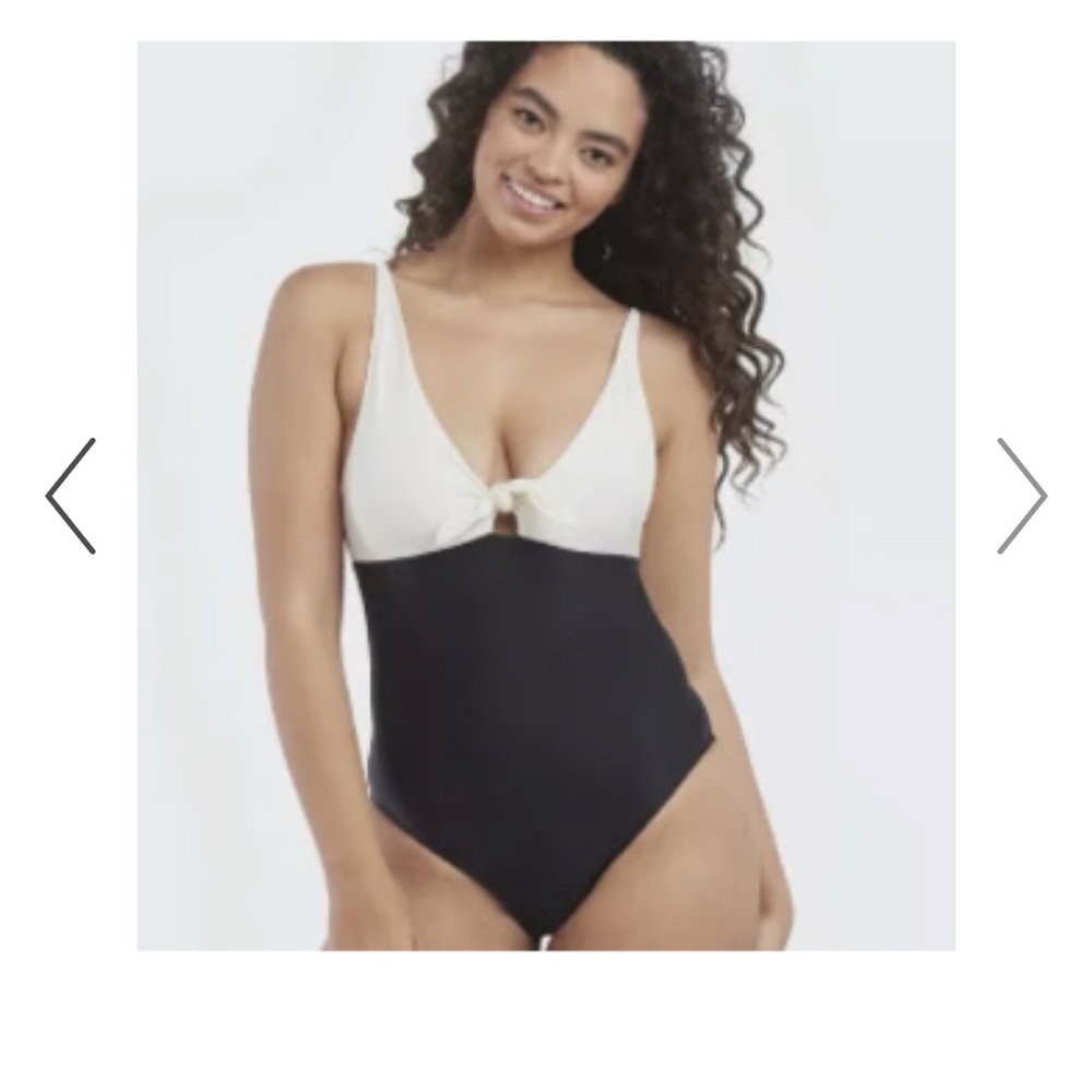 Summersalt Jetsetter Elegant Two-Tone, black and white  Women's Swimsuit